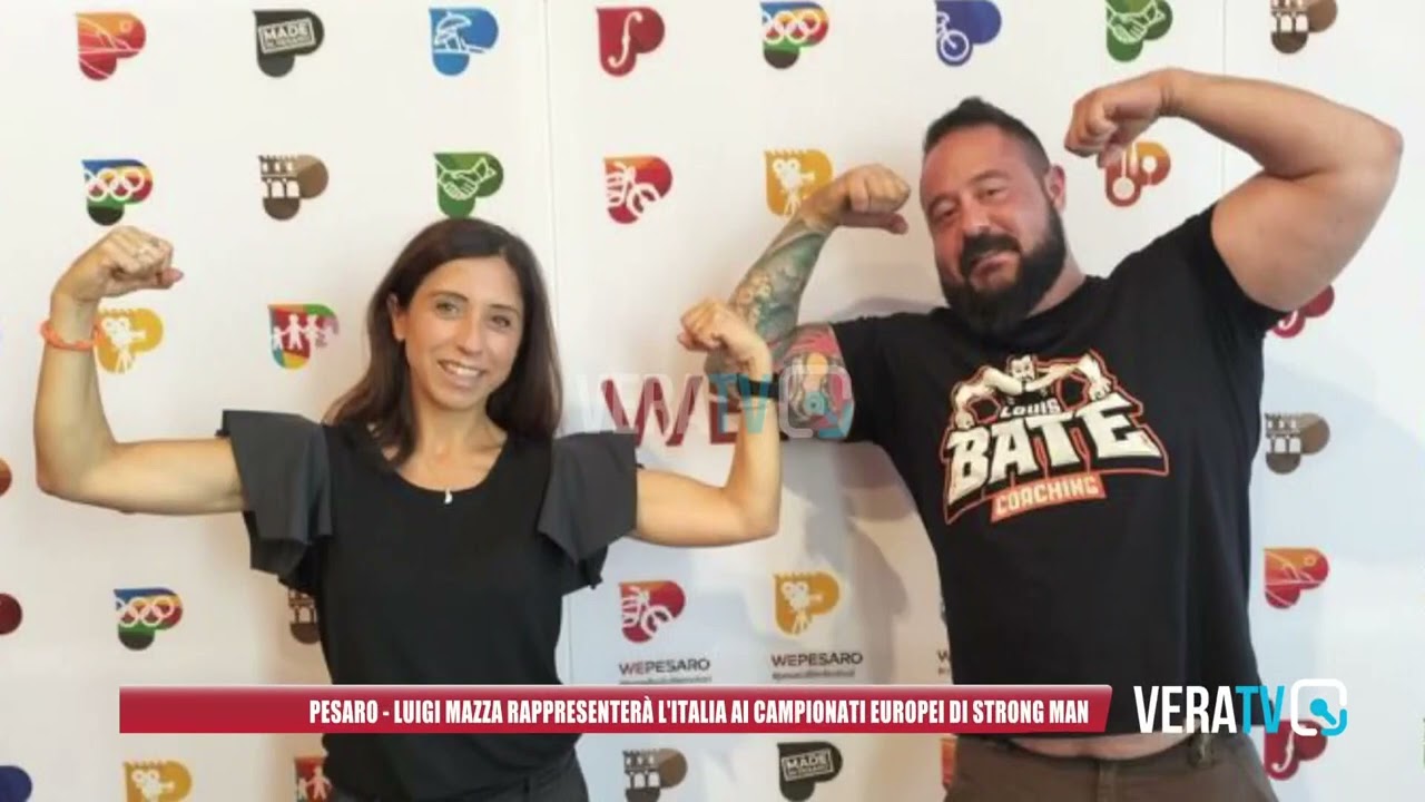 Pesaro – Luigi Mazza rappresenterà l’Italia al campionato di Strongman