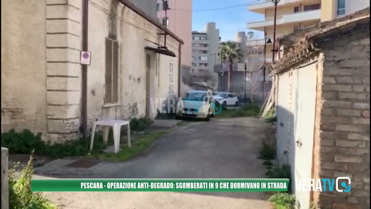 Pescara – Blitz dei Vigili Urbani in stazione