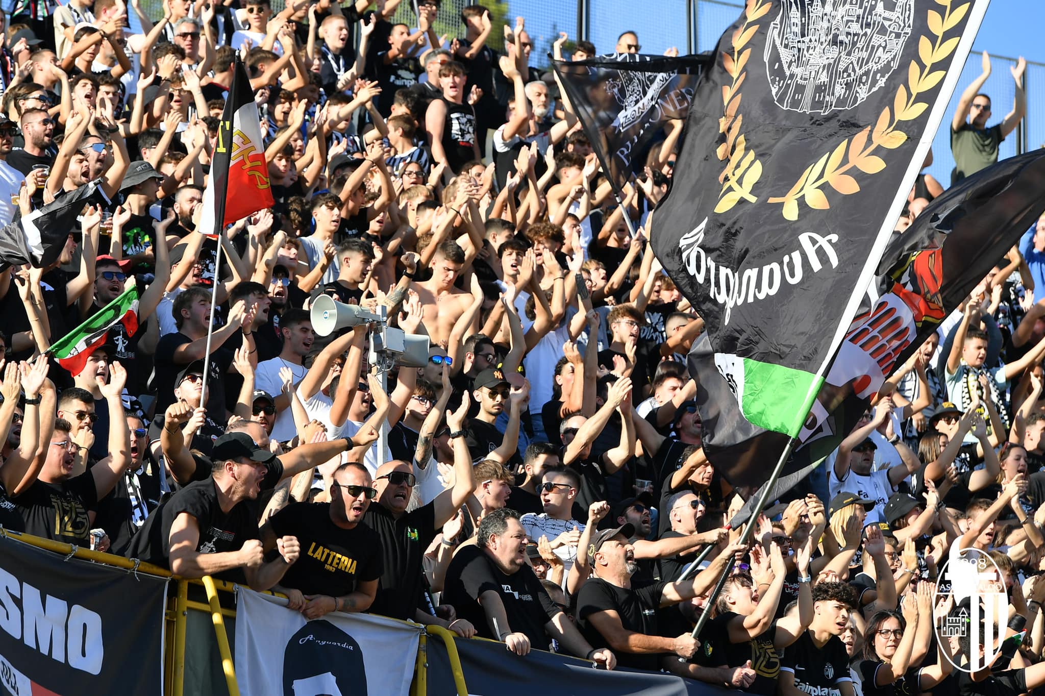 Ascoli-Sampdoria: 1.500 euro di multa al club bianconero