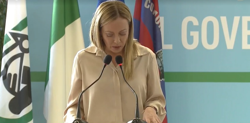 Giorgia Meloni ad Acqualagna: “Risorse per permettere alle Marche di competere”