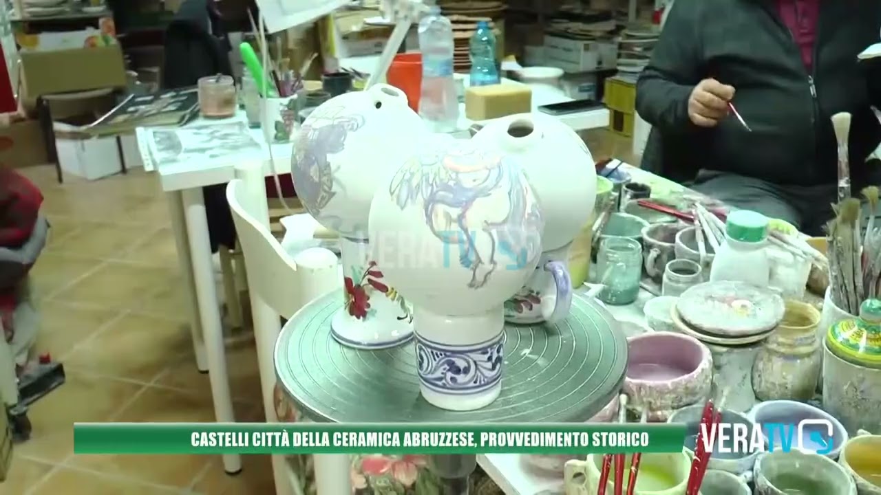 Abruzzo – Castelli città della ceramica abruzzese, Pepe: “Provvedimento storico”