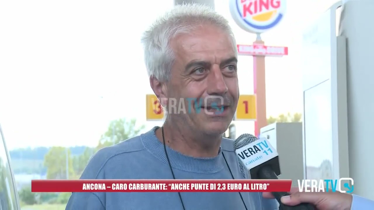 Ancona – Caro carburante, pessimo umore per chi deve fare il pieno