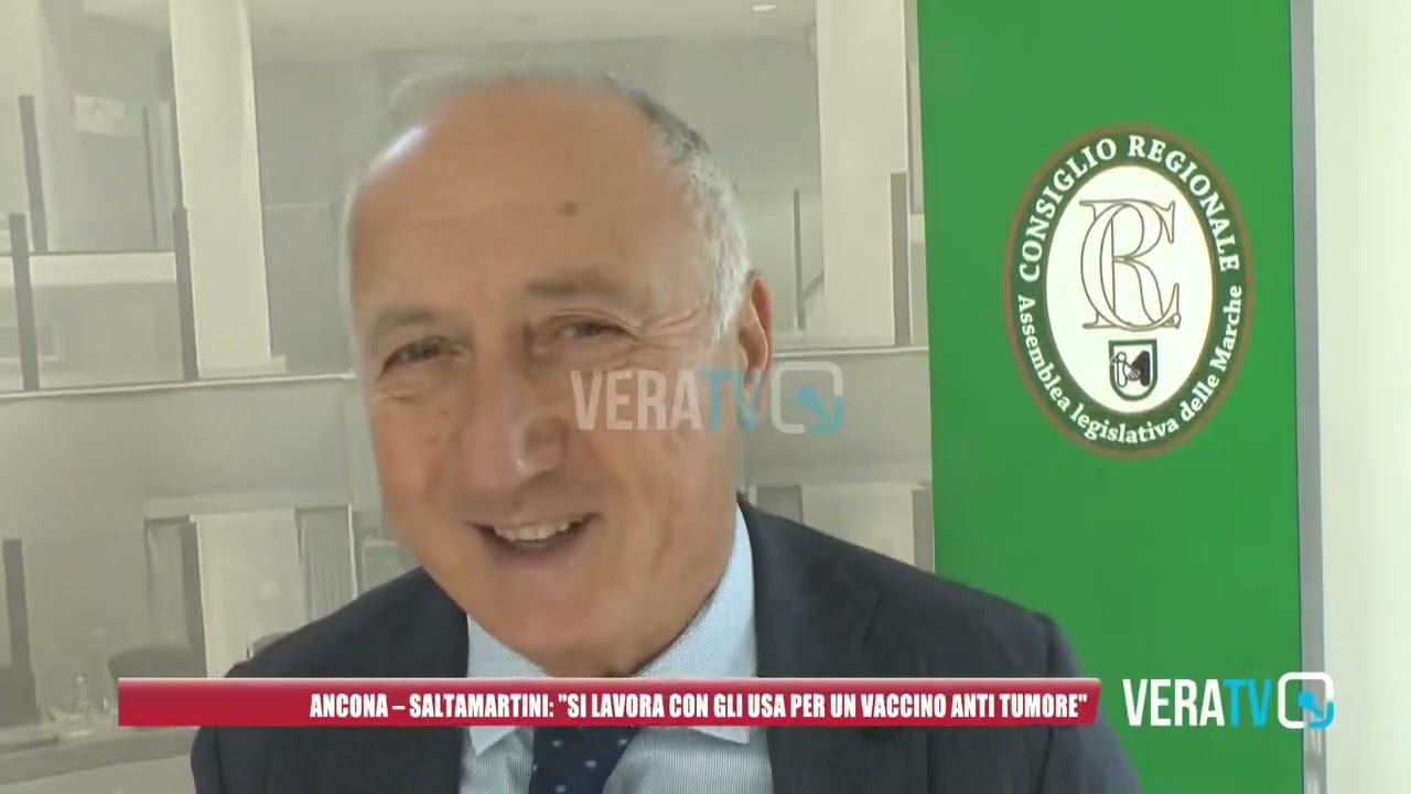 Ancona – Saltamartini: “Si lavora con gli Usa per un vaccino antitumore”