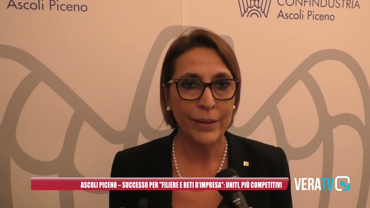 Ascoli Piceno – Successo per “Filiere e reti d’impresa”: “Uniti e più competitivi”