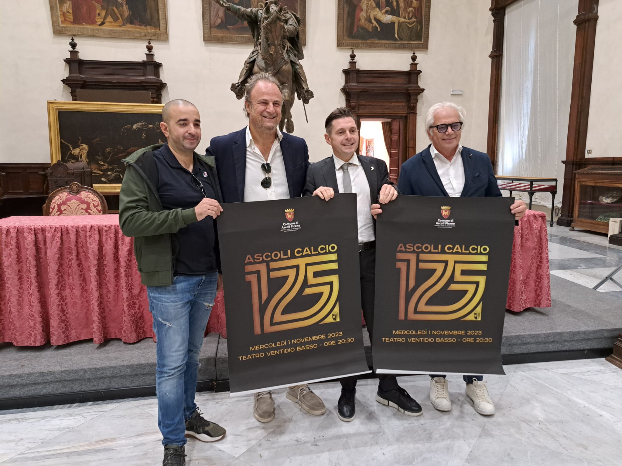 L’Ascoli Calcio celebra 125 anni di storia: grande festa al Ventidio Basso