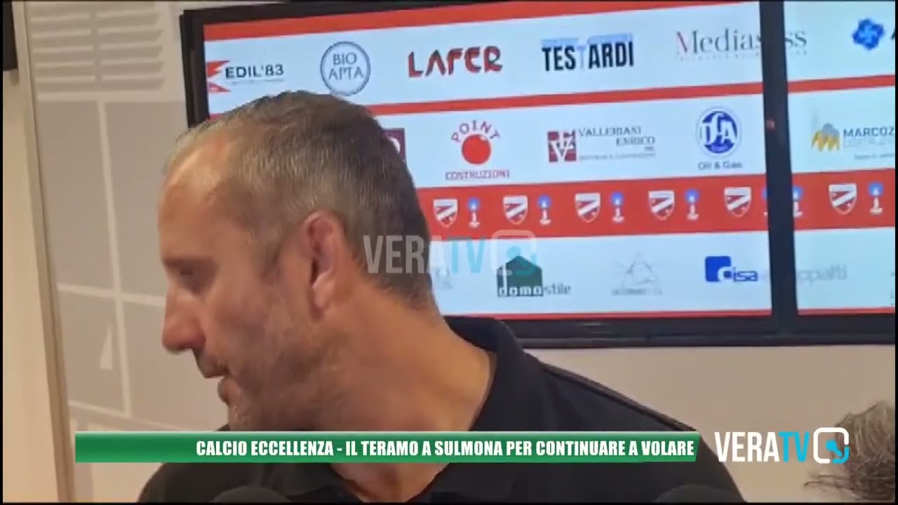 Calcio Eccellenza – Il Teramo a Sulmona per continuare a volare