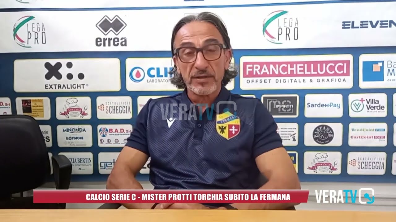 Calcio Serie C – Mister Protti torchia subito la Fermana