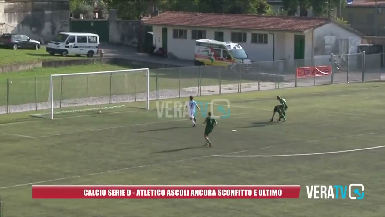 Calcio Serie D – Atletico Ascoli ancora sconfitto e ultimo in classifica, Pirozzi: “Peccato”