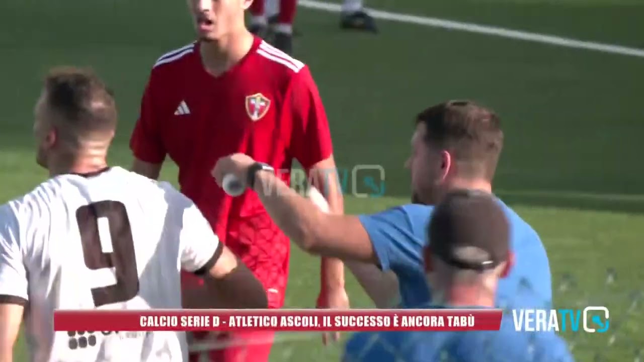 Calcio Serie D – Atletico Ascoli, il successo resta ancora un tabù