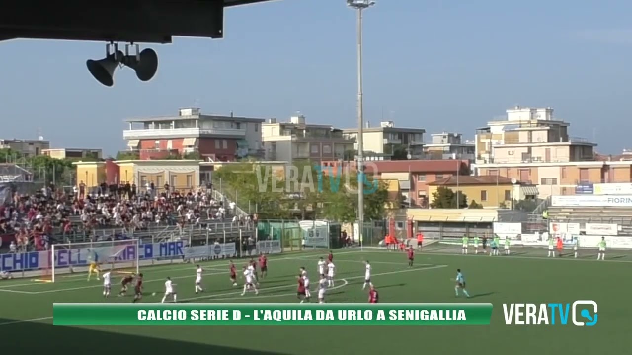 Calcio Serie D – L’Aquila sbanca Senigallia e conquista una vittoria preziosa