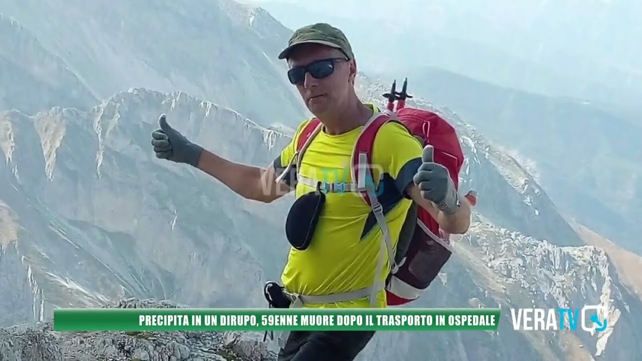 Caramanico Terme – Precipita in un dirupo, muore escursionista