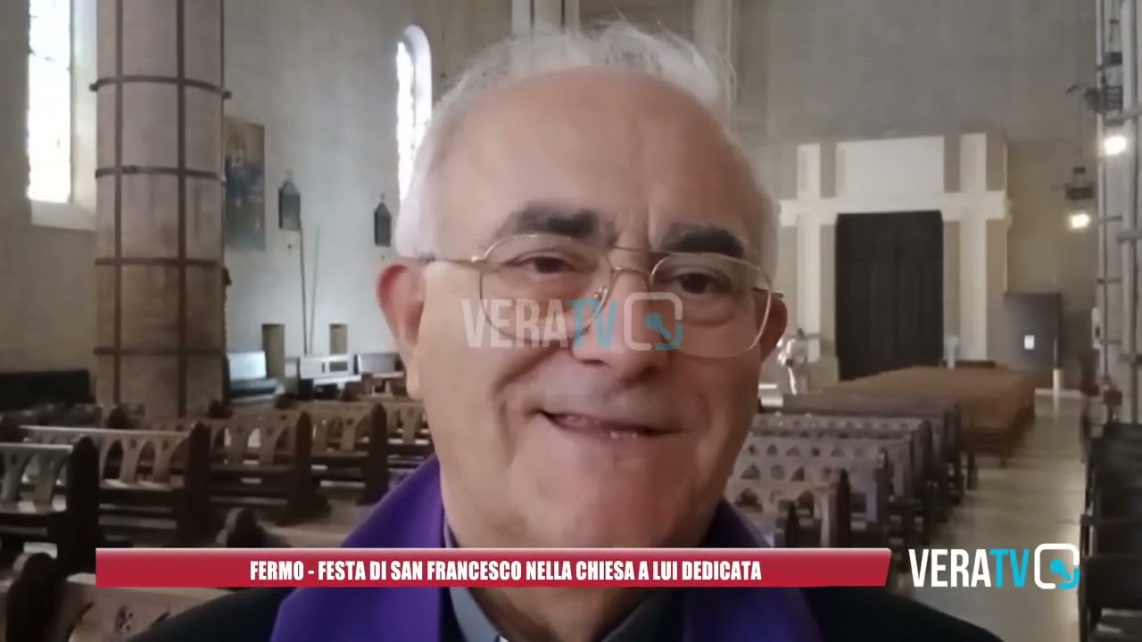 Fermo – Festa di San Francesco, una giornata speciale nella chiesa a Lui dedicata