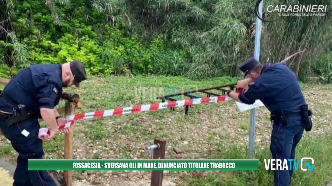 Fossacesia – Sversava oli in mare, denunciato il titolare di un trabocco