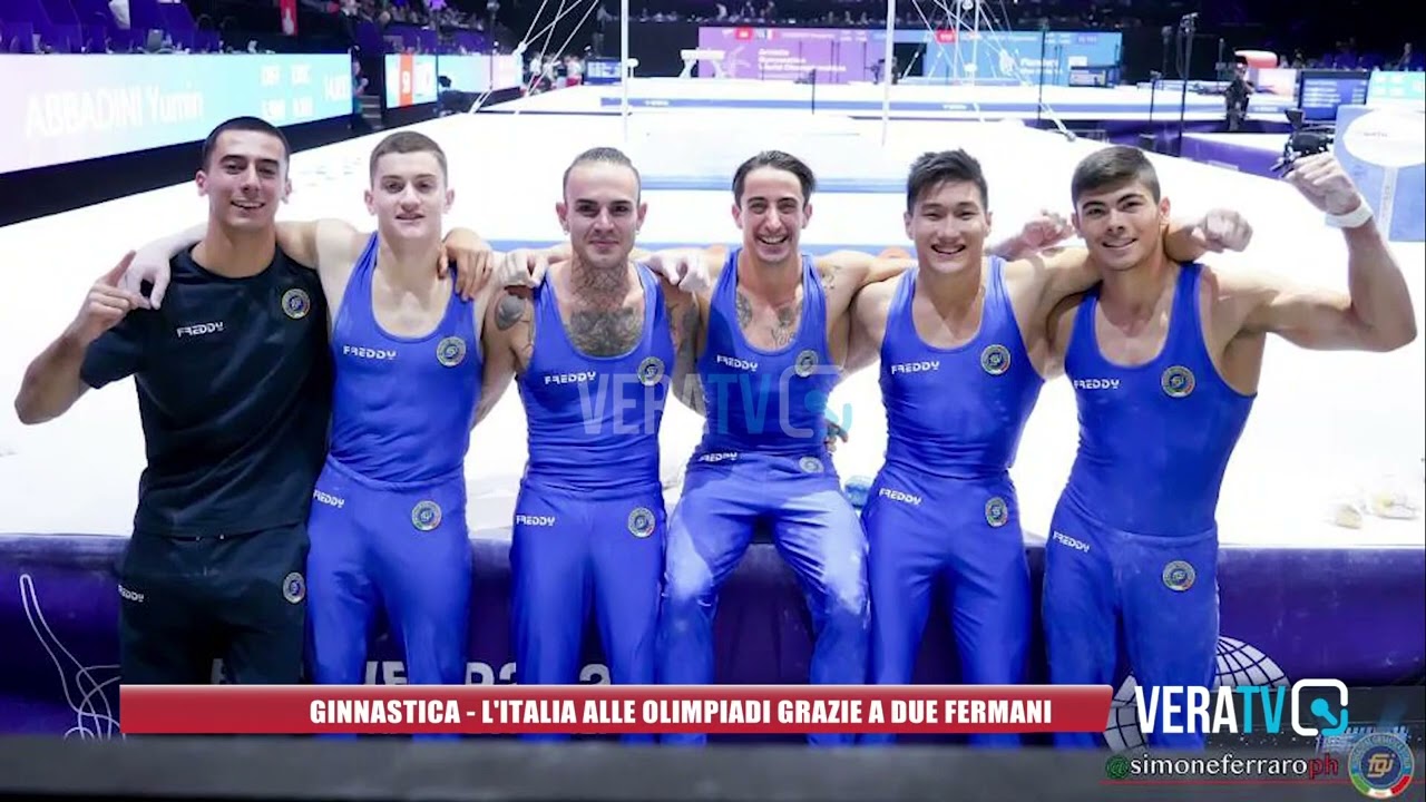 Ginnastica – L’Italia alle Olimpiadi grazie a due fermani