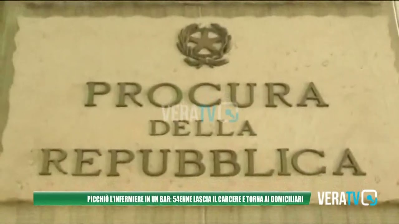 L’Aquila – Picchio l’infermiere in un bar: 54enne lascia il carcere e torna ai domiciliari