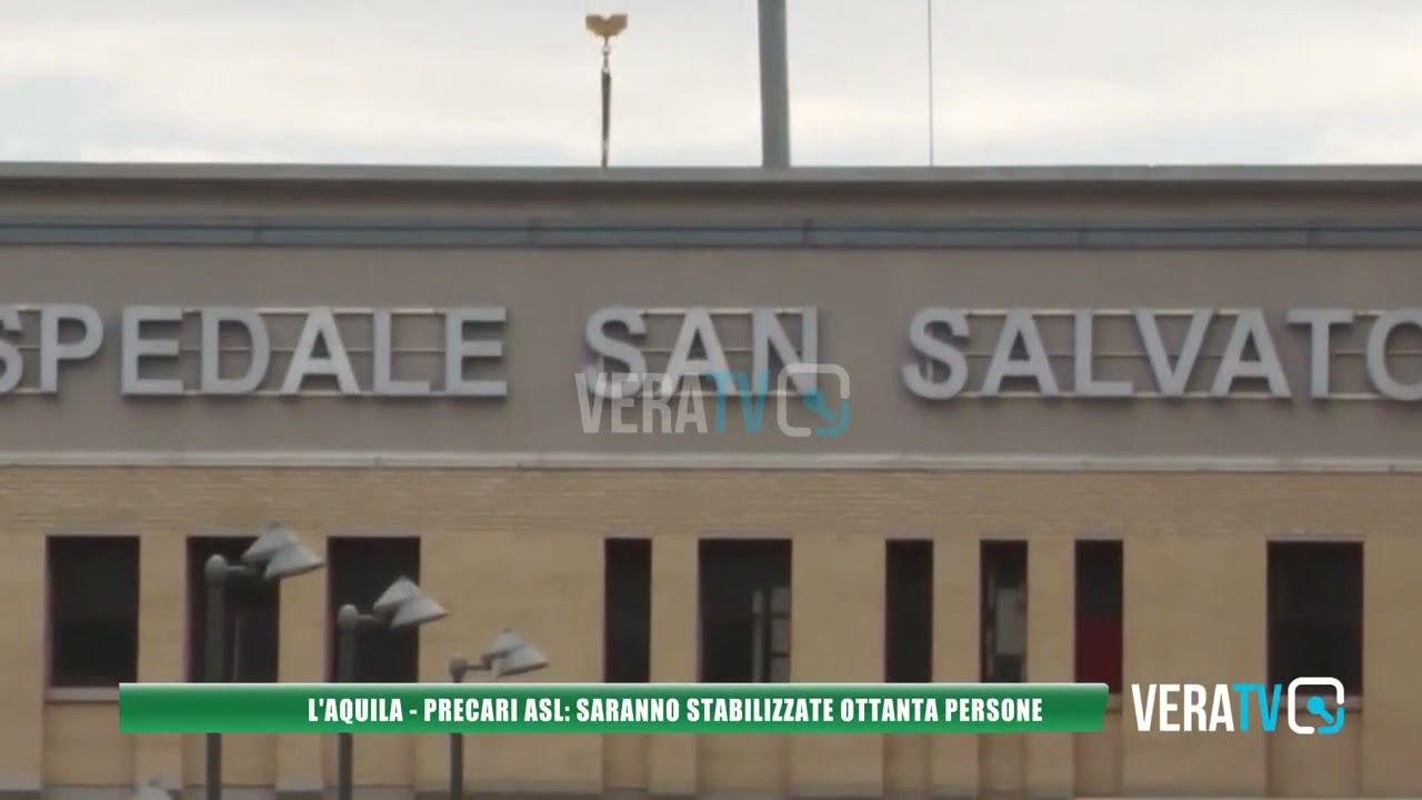 L’Aquila – Precari Asl: saranno stabilizzate ottanta persone