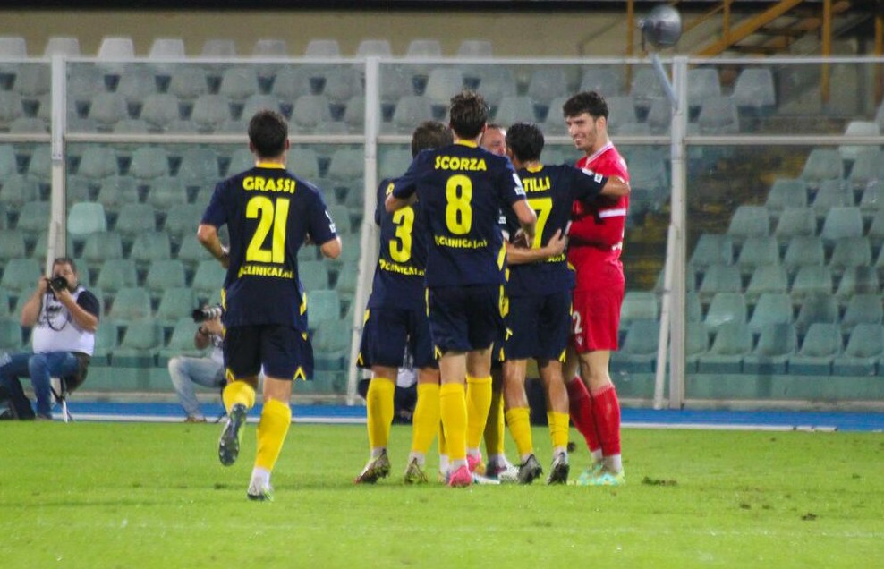 Pescara-Fermana 6-1: canarini travolti, addio Coppa Italia