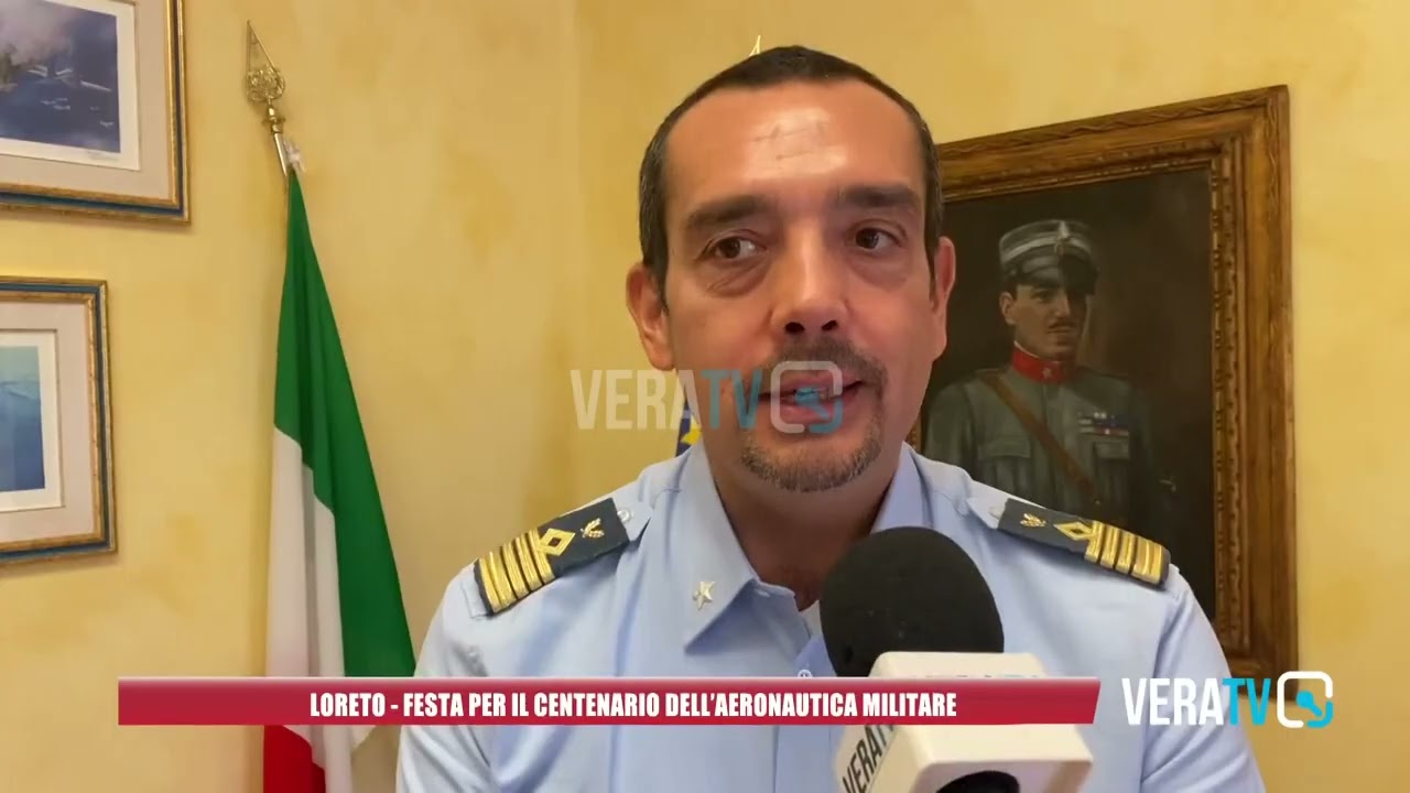 Loreto – Festa per il centenario dell’Aeronautica Militare