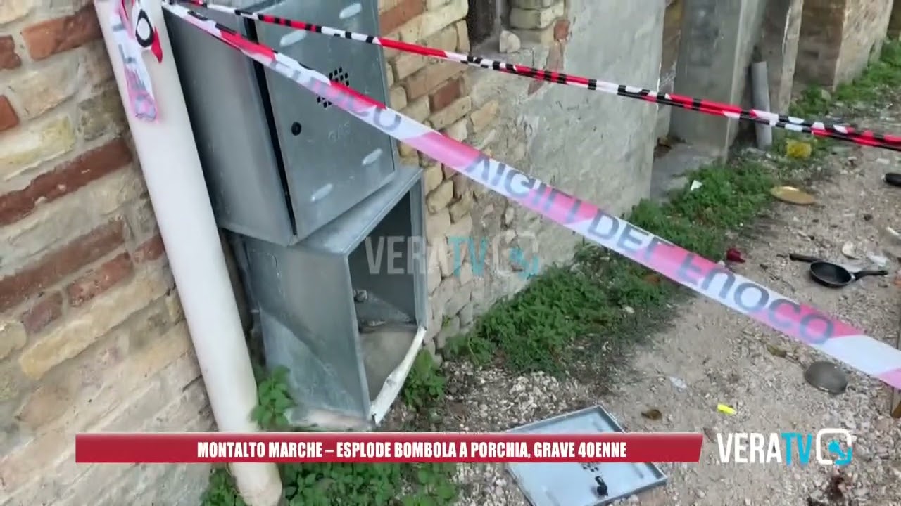 Montalto Marche – Esplode bombola in casa: grave un 40enne