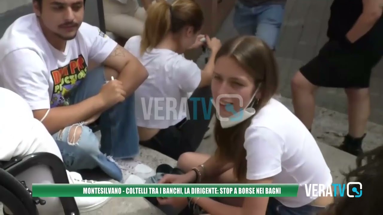 Montesilvano – Coltelli tra i banchi di scuola, la dirigente: “Stop alle borse nei bagni”