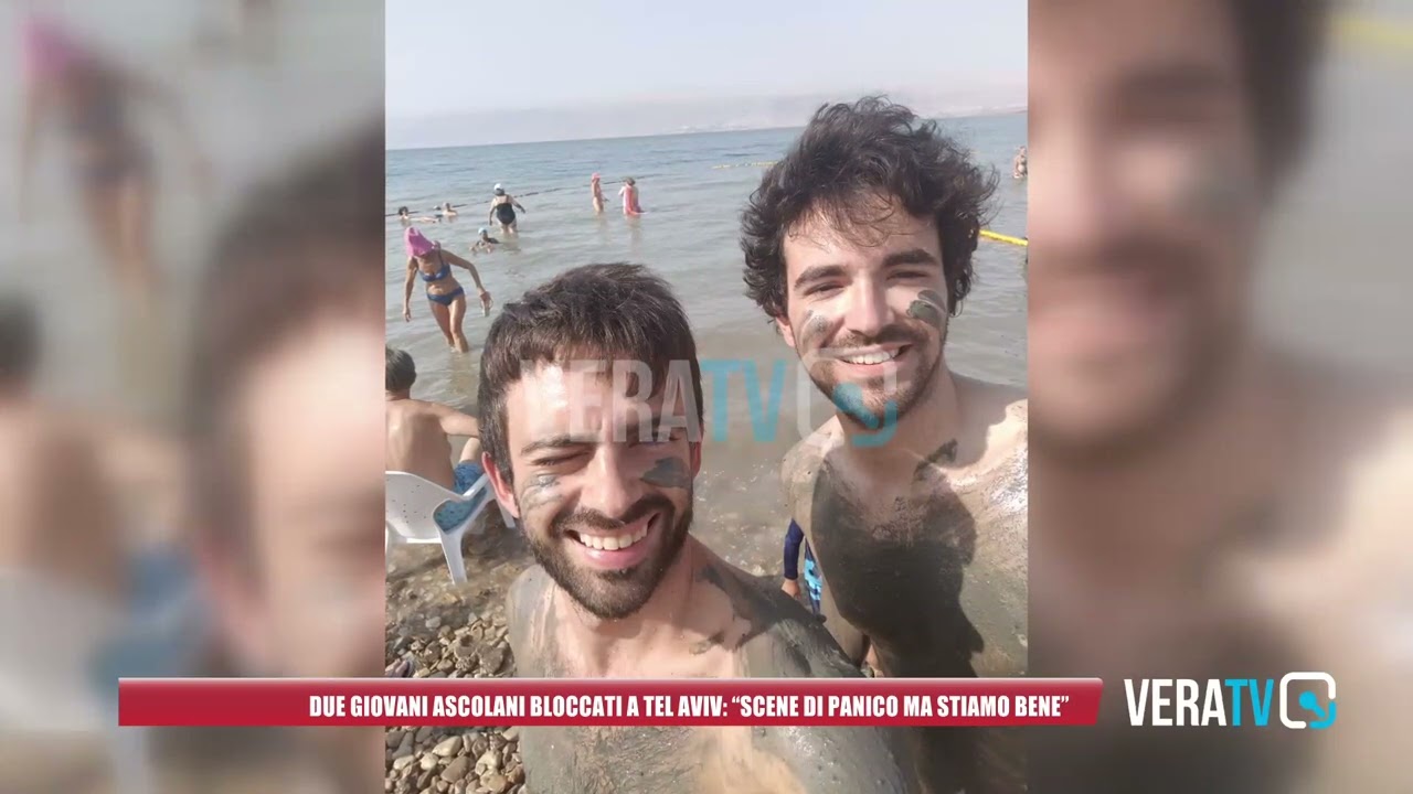 Odissea per due ascolani bloccati a Tel Aviv: “Stiamo bene, ma voli per l’Italia tutti pieni”