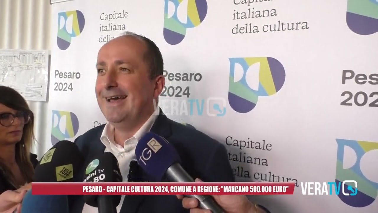 Pesaro – Capitale Cultura 2024, il Comune alla Regione: “Mancano 500 mila euro”