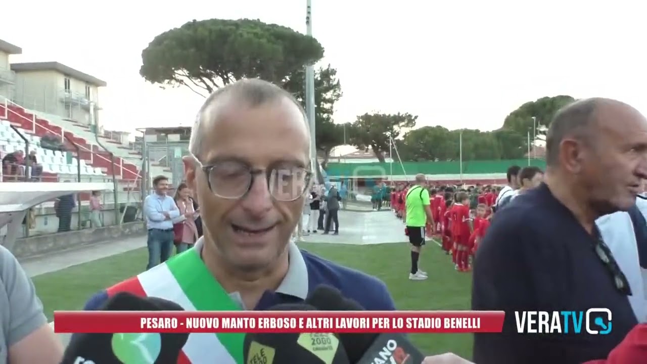 Pesaro – Nuovo manto erboso e altri lavori allo stadio Benelli