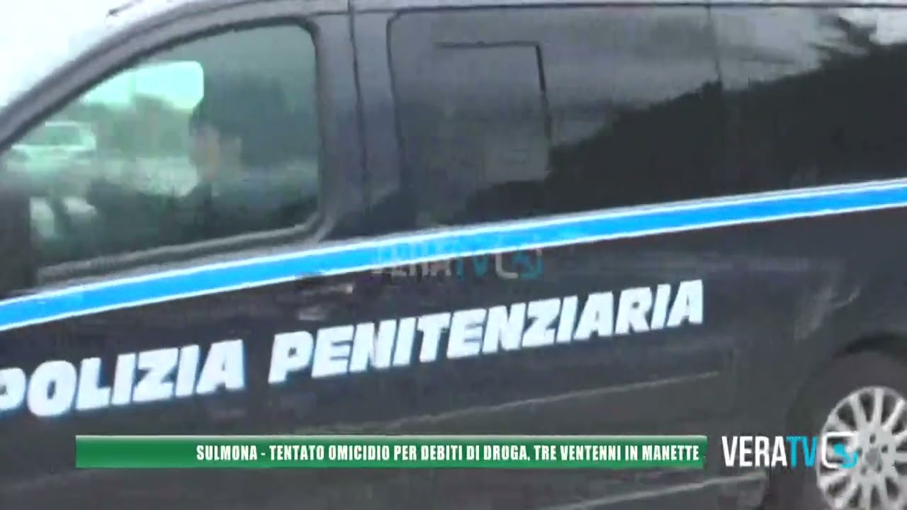 Sulmona – Tentato omicidio per debiti di droga, tre ventenni in manette