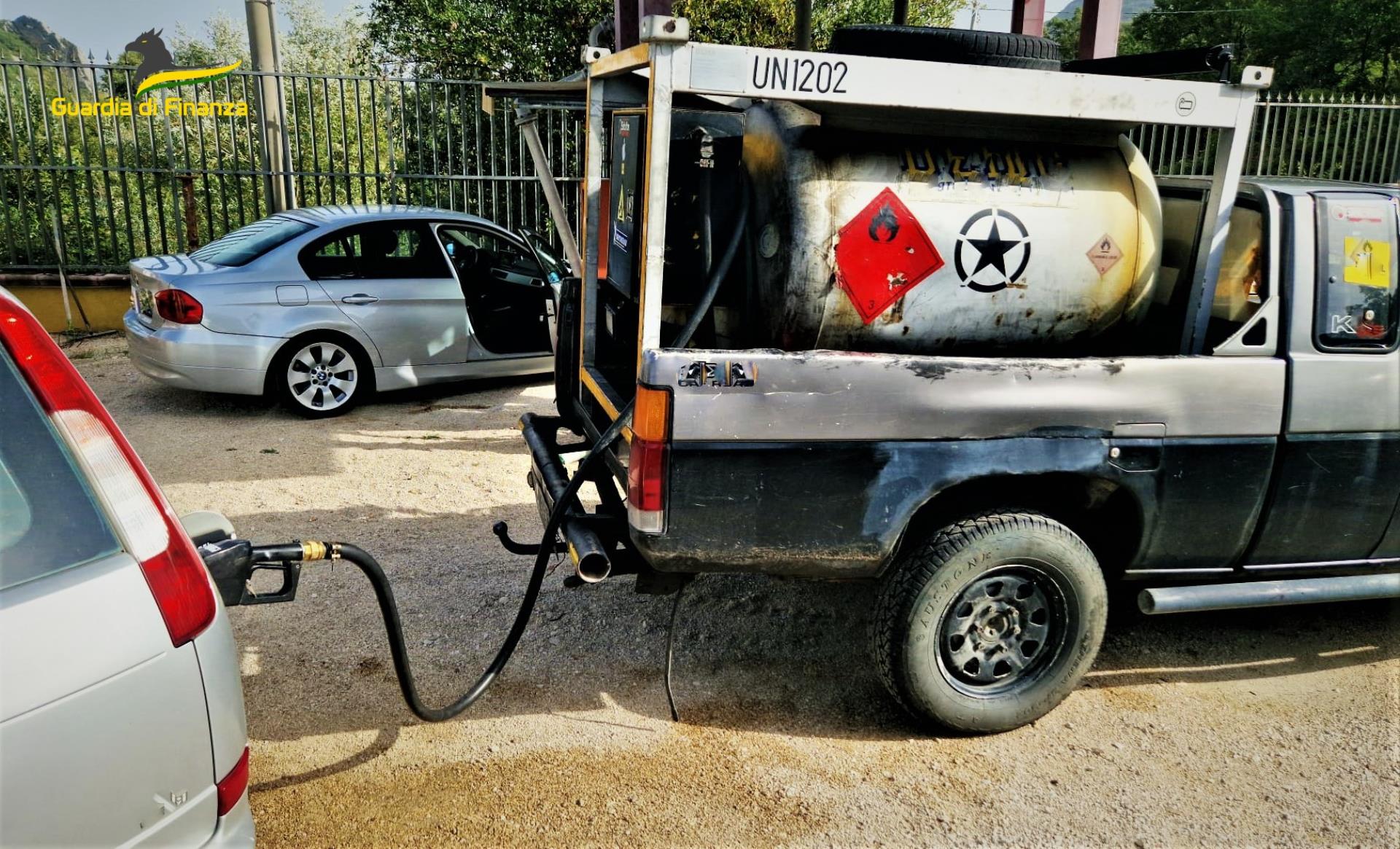 Villa Santa Maria – GdF scopre distributore di carburante abusivo: una denuncia