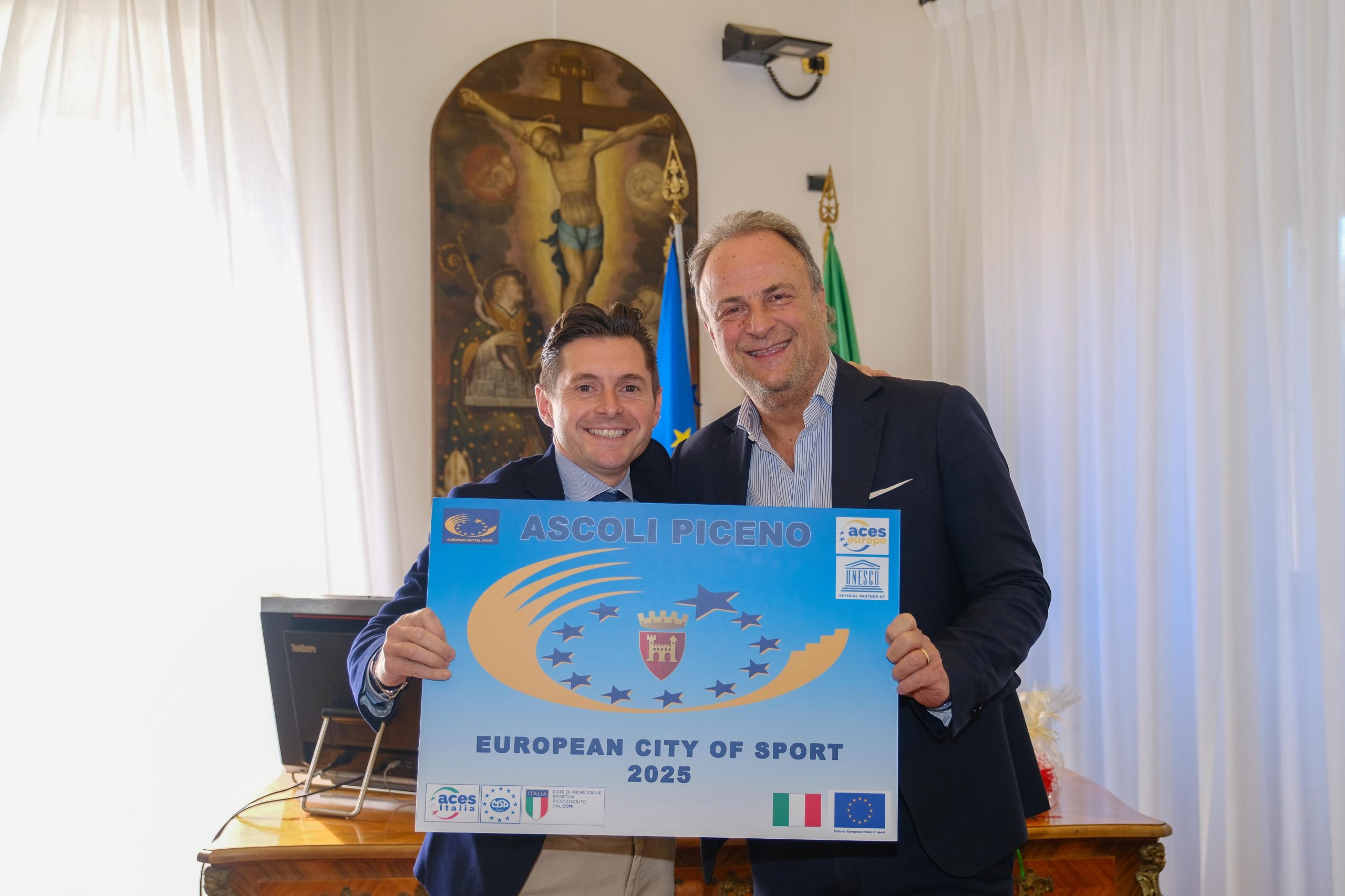 Ascoli nominata Città dello sport 2025, il sindaco Fioravanti: «Risultato prestigioso»