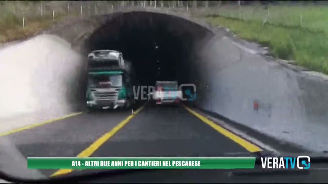 A14 – Altri due anni per i cantieri nel Pescarese