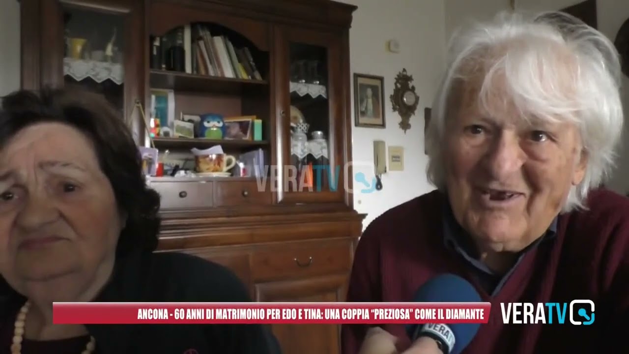 Ancona – 60 anni di matrimonio per Edo e Tina