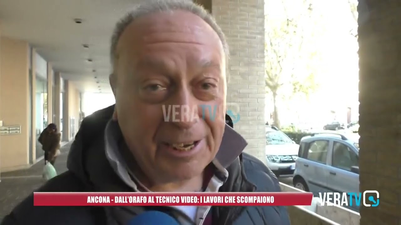 Ancona – Dall’orafo al tecnico video: i lavori che scompaiono