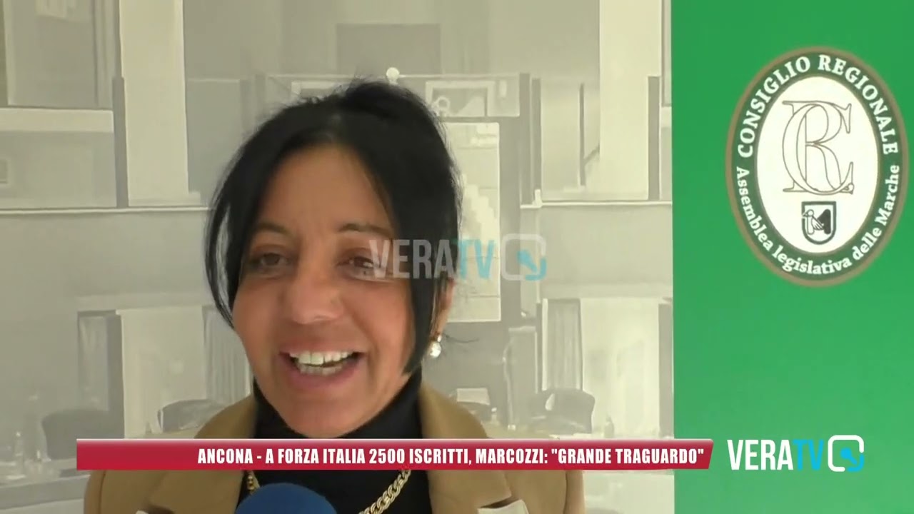 Ancona – Forza Italia con 2.500 iscritti, Marcozzi: “Grande traguardo”
