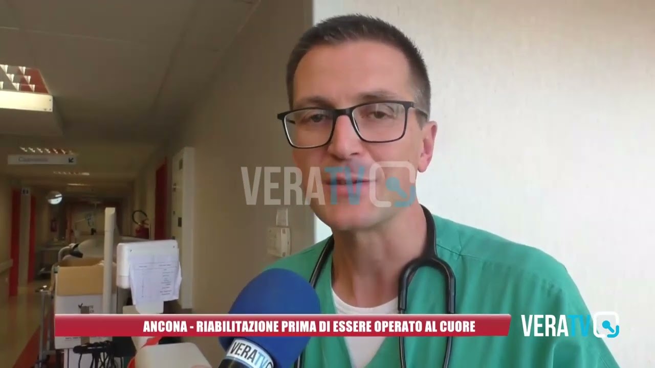 Ancona – Riabilitazione prima dell’operazione al cuore, procedura attuata per la prima volta