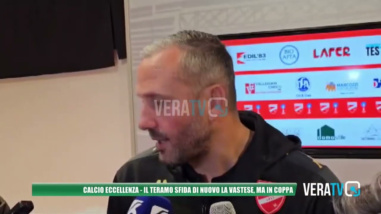 Calcio Eccellenza – Il Teramo sfida di nuovo la Vastese, ma in Coppa