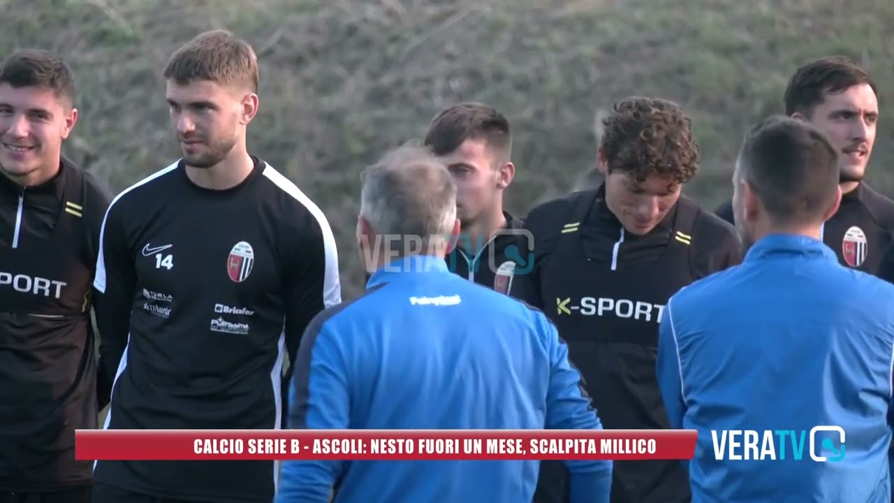 Calcio Serie B – Ascoli, allenamento a porte aperte: Nestorovski fuori un mese, scalpita Millico