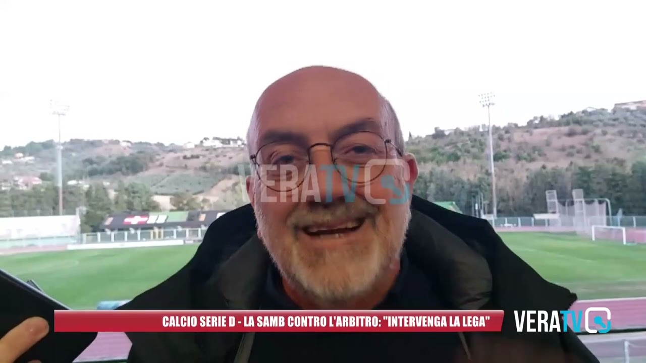 Calcio Serie D – La Samb contro l’arbitro: “Intervenga la Lega”