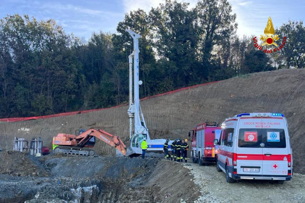 Castelraimondo – Operaio precipita in un pozzo: salvato dai vigili del fuoco