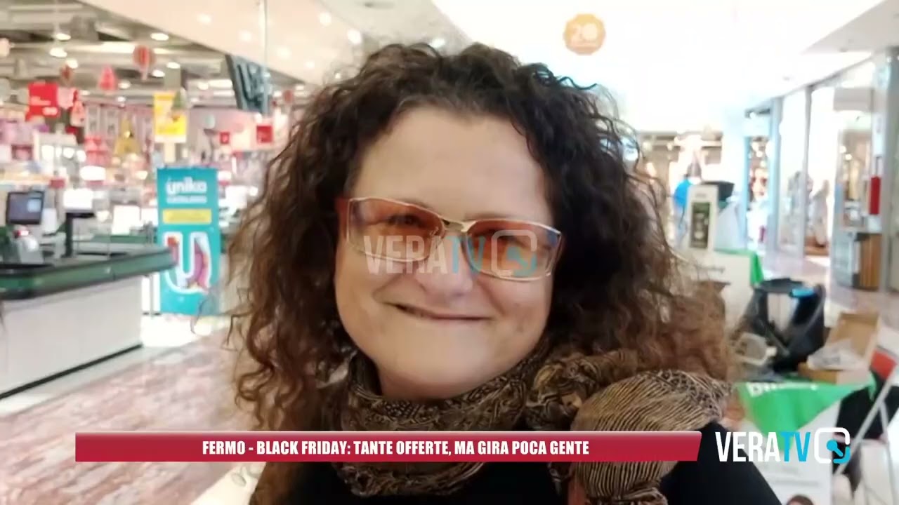 Fermo – Black Friday: tante offerte, ma gira poca gente