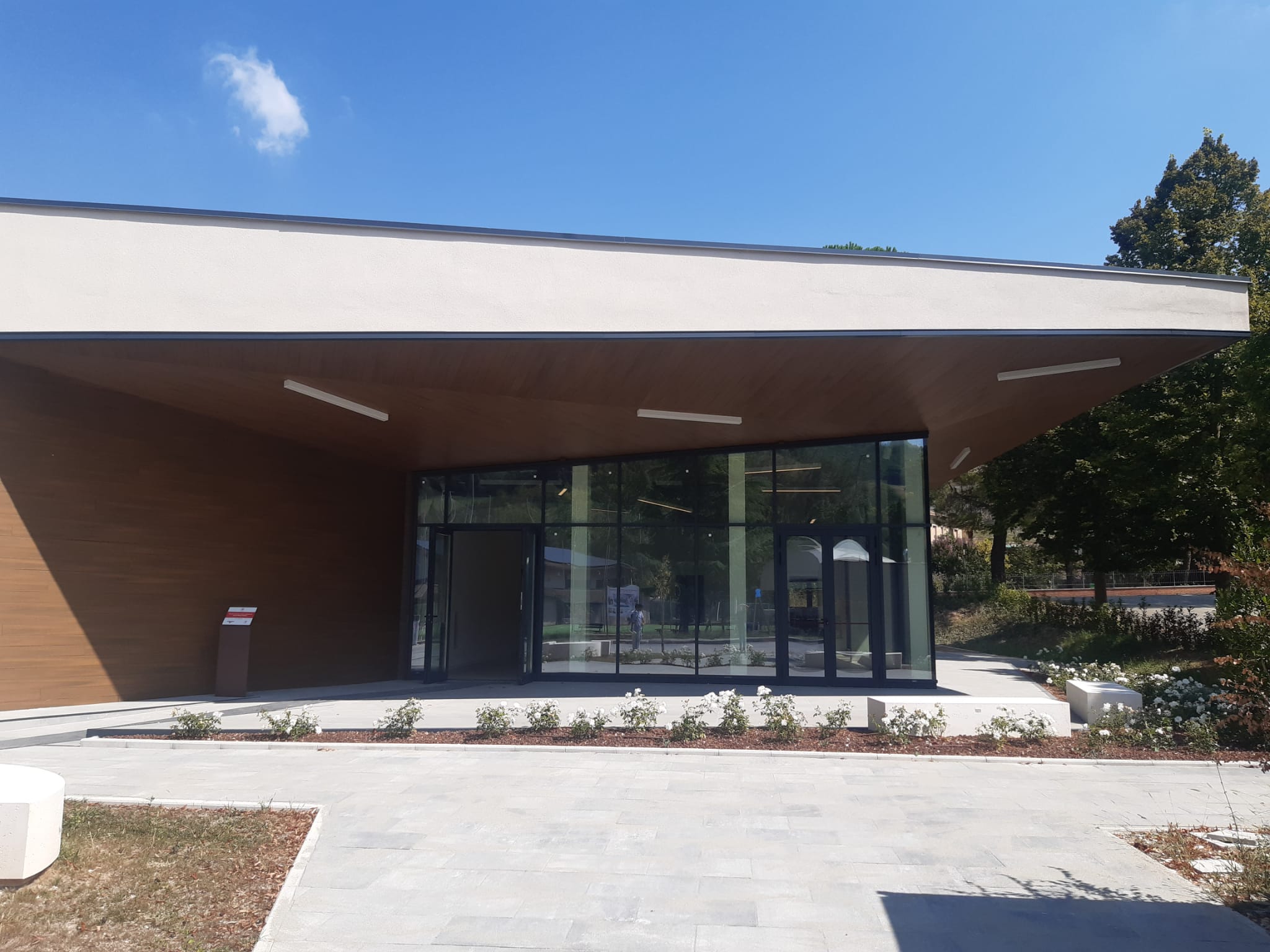 Post-sisma, Croce Rossa inaugura nuovo centro polifunzionale a Valfornace