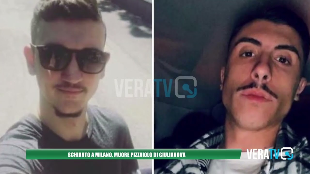 Giulianova – Schianto a Milano, muore un giovane pizzaiolo giuliese