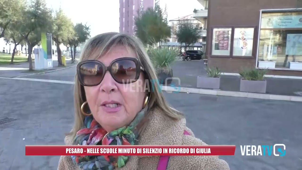 Pesaro – Un minuto di silenzio nelle scuole in onore di Giulia e delle vittime dei femminicidi