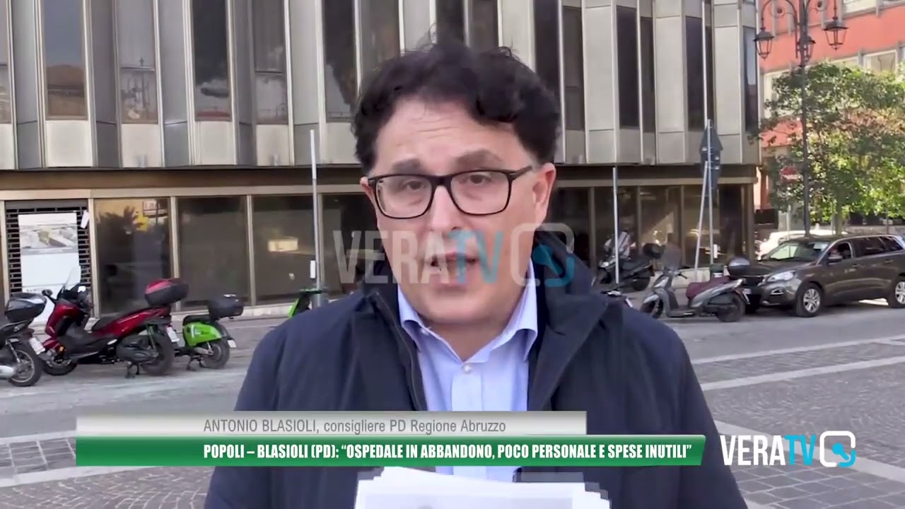 Popoli – Blasioli (Pd): “Ospedale in abbandono, poco personale e spese inutili”