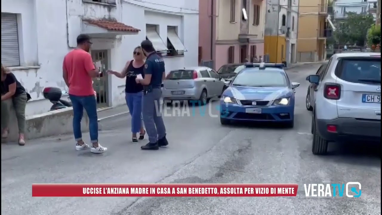 Uccise l’anziana madre in casa a San Benedetto, assolta per vizio di mente