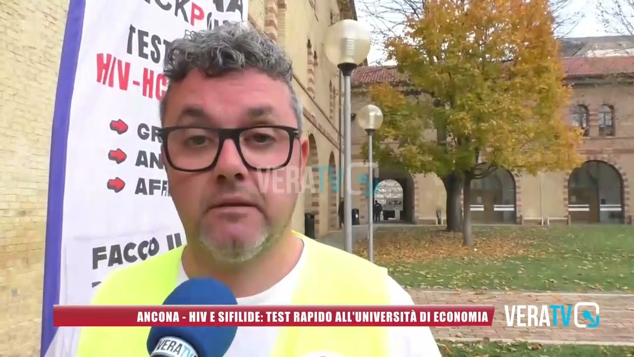 Ancona – Hiv e sifilide, test rapido all’Università di Economia