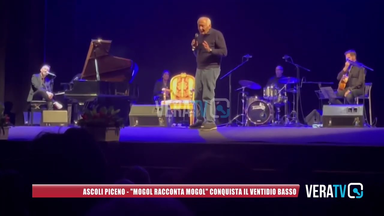 Ascoli Piceno – “Mogol racconta Mogol” conquista il Ventidio Basso