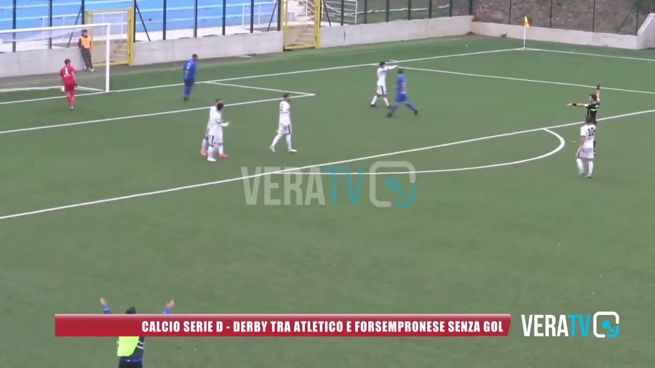 Calcio Serie D – Finisce senza gol il derby tra Atletico Ascoli e Forsempronese