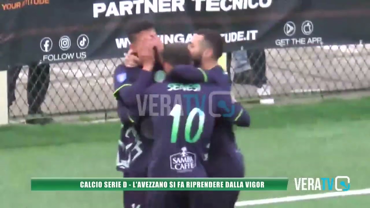 Calcio Serie D – L’Avezzano si fa riprendere dalla Vigor Senigallia