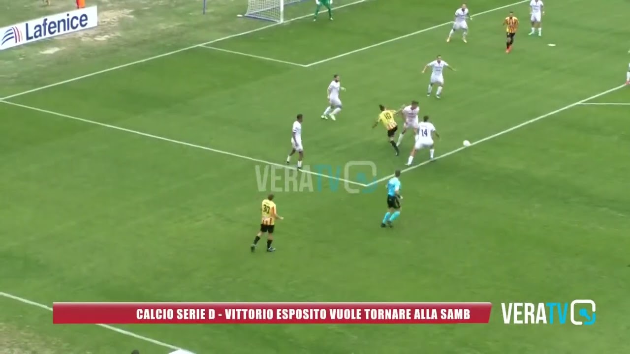 Calcio Serie D – Vittorio Esposito vuole tornare alla Samb